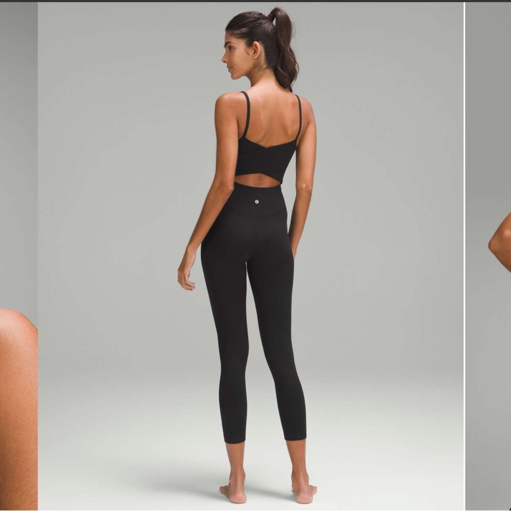 NWOT Lululemon Cross-Back Nulu Yoga Bodysuit 25”